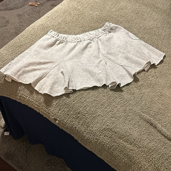 AERIE FLEECE GODET MINI SKIRT NWT L - Picture 5 of 7